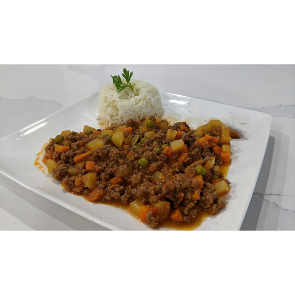 Mexican beef picadillo